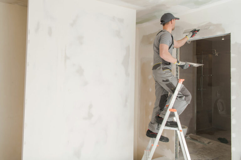 The Hidden Costs Of Replacing Wood Paneling With Drywall What They Re   Drywall Work 768x513 