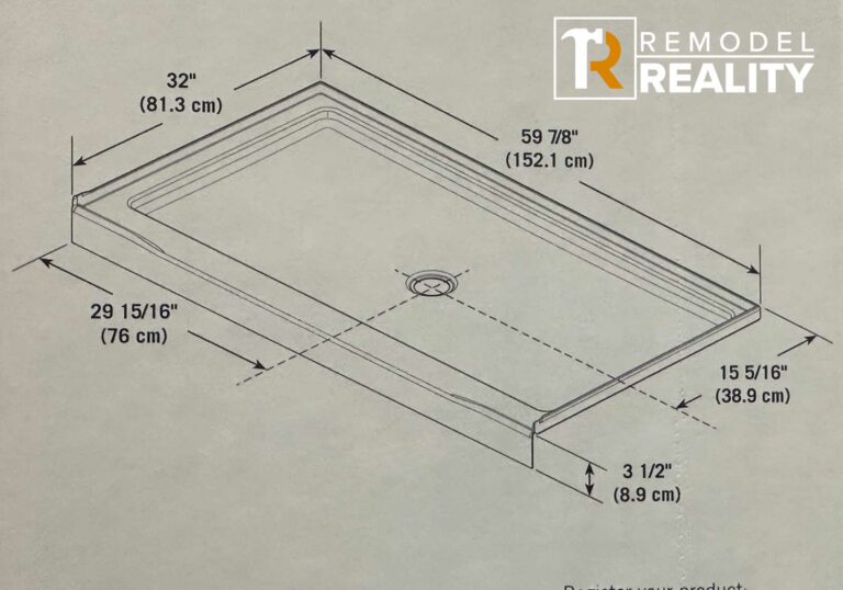 Shower Pan Sizes Everything You Need to For Your Bathroom Remodel Know